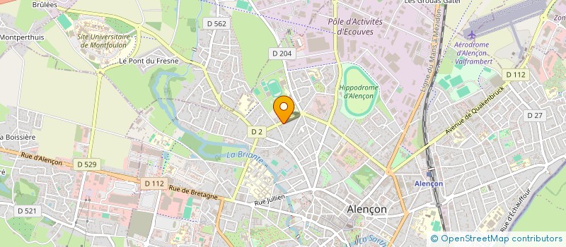 localisation de l'entreprise SCI RUBIMO à ALENCON