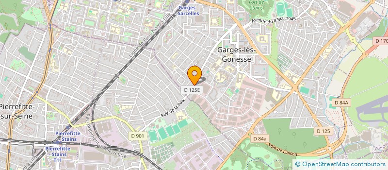 localisation de l'entreprise SCI RUBIN à GARGES-LES-GONESSE