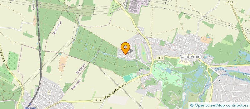 localisation de l'entreprise SCI RUBIN  SAINT-VRAIN