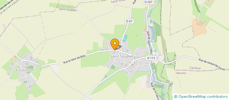 localisation de l'entreprise SCI RUBIRED à SAINT-SOUPLET