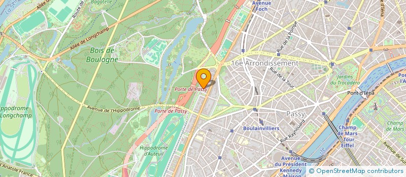 localisation de l'entreprise SCI RUBIS 37  PARIS