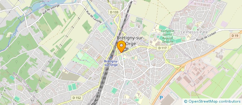 localisation de l'entreprise SCI RUBIS à BRETIGNY-SUR-ORGE