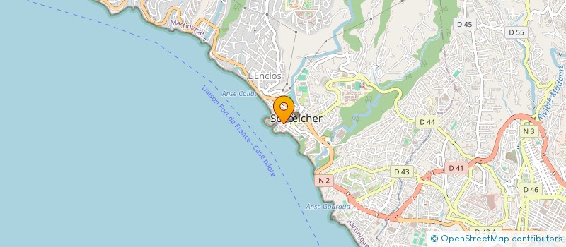 localisation de l'entreprise SCI RUBIS à SCHŒLCHER