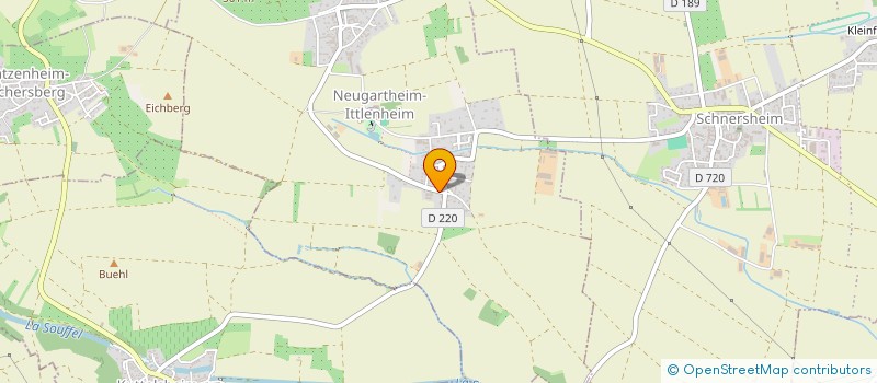 localisation de l'entreprise SCI RUBIS ROSE  NEUGARTHEIM-ITTLENHEIM