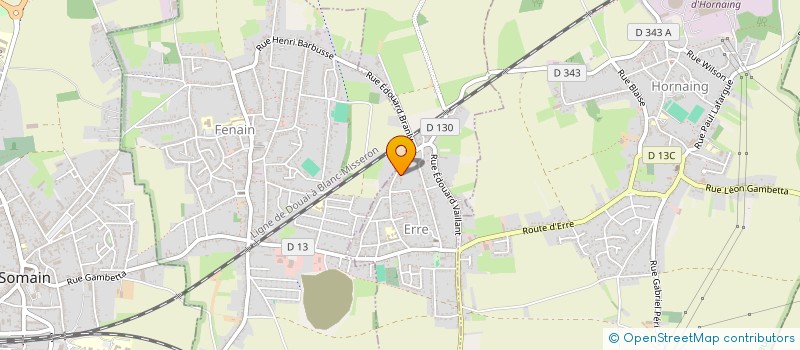 localisation de l'entreprise SCI RUBRUNET à ERRE