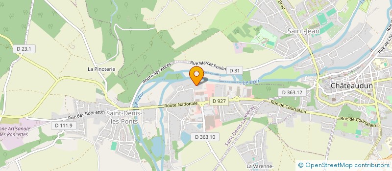 localisation de l'entreprise SCI RUBY à SAINT-DENIS-LANNERAY