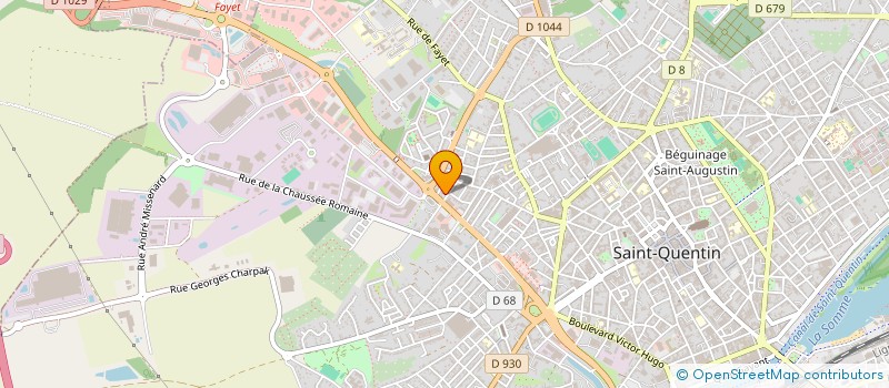 localisation de l'entreprise SCI RUBY  LESDINS