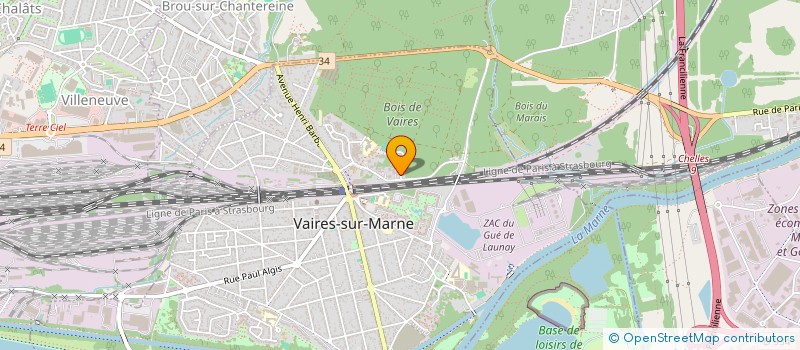 localisation de l'entreprise SCI RUBY  VAIRES-SUR-MARNE