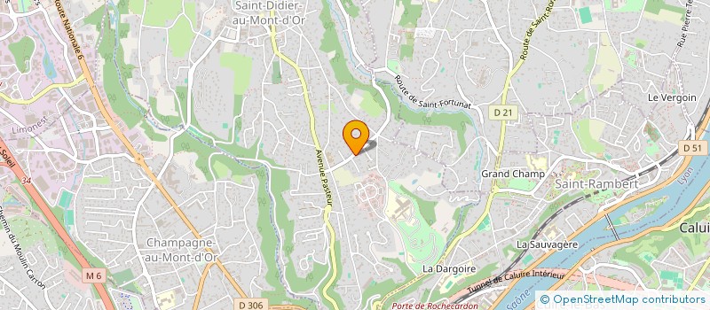 localisation de l'entreprise SCI RUBYCUBE  SAINT-DIDIER-AU-MONT-D'OR