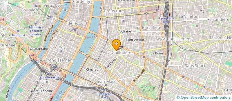 localisation de l'entreprise SCI RUCABATA  LYON