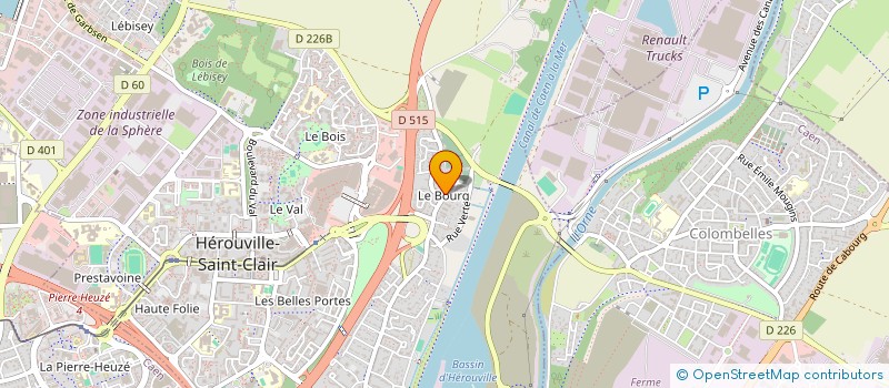 localisation de l'entreprise SCI RUDAYAR à HEROUVILLE-SAINT-CLAIR
