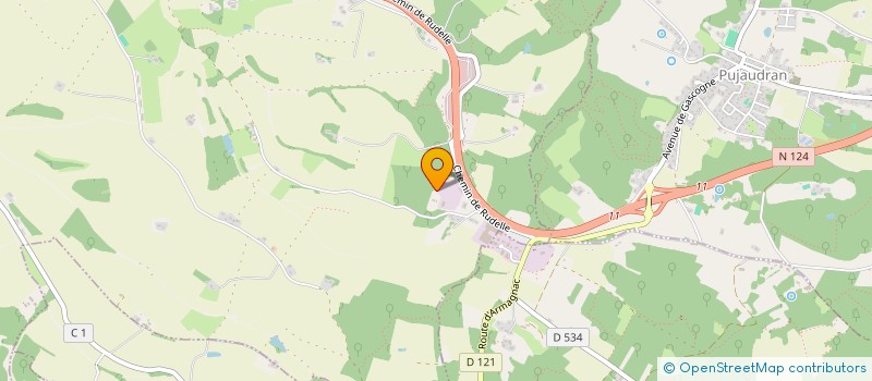 localisation de l'entreprise SCI RUDELLE  L'ISLE-JOURDAIN