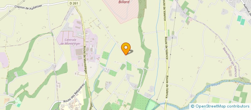 localisation de l'entreprise SCI RUDY à BEAUMONT-LES-VALENCE