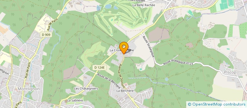 localisation de l'entreprise SCI RUE ALBERT 1ER  ANDILLY