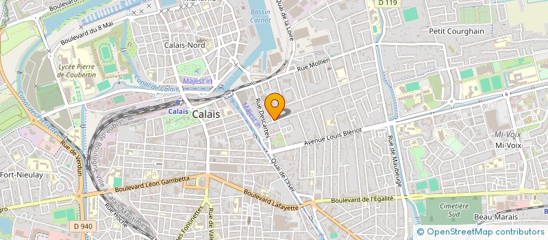 localisation de l'entreprise SCI RUE ANATOLE FRANCE  CALAIS