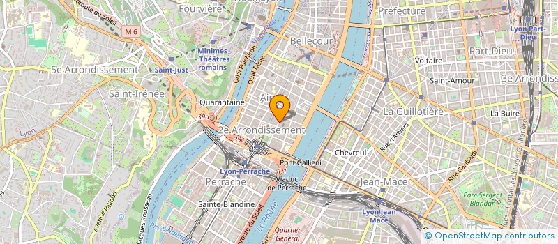 localisation de l'entreprise SCI RUE AUGUSTE COMTE  LYON