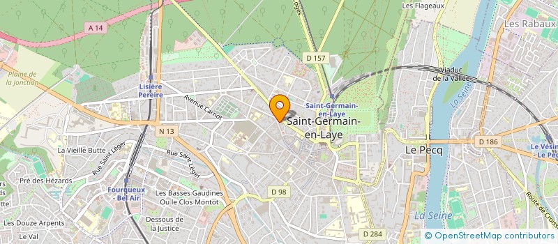 localisation de l'entreprise SCI RUE BALIVET  SAINT-GERMAIN-EN-LAYE