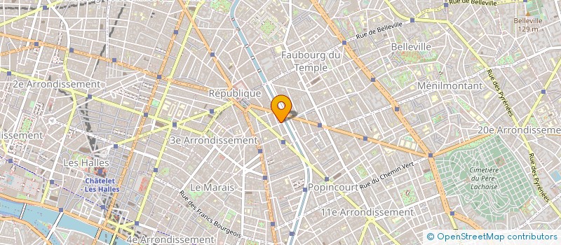 localisation de l'entreprise SCI RUE COUVERTE  PARIS