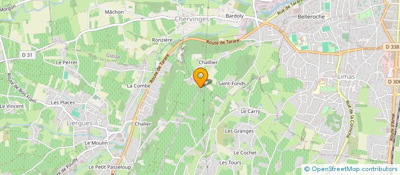 localisation de l'entreprise SCI RUE D ALGER  PORTE DES PIERRES DOREES