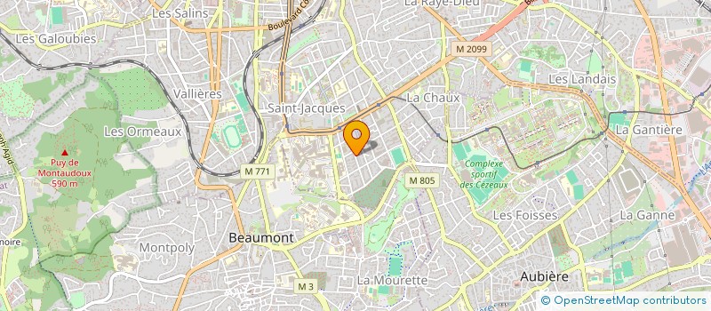 localisation de l'entreprise SCI RUE D'ASSAS  CHAMBUF