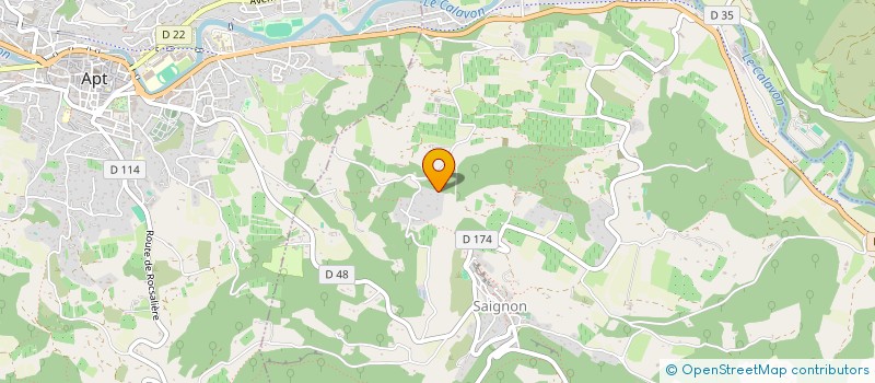 localisation de l'entreprise SCI RUE D'ESTIENNE D'ORVES  SAIGNON