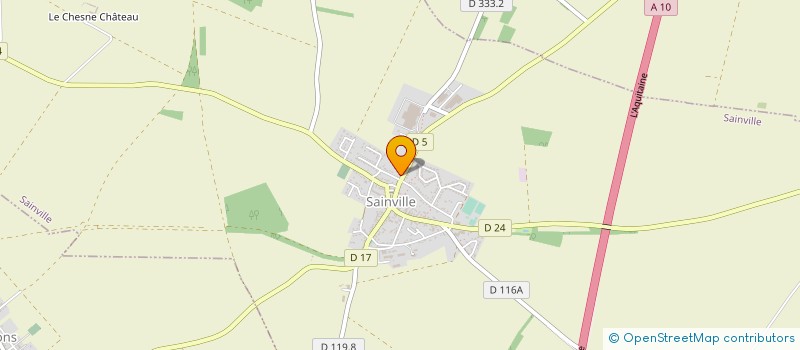 localisation de l'entreprise SCI RUE D'ETAMPES DOURDAN à SAINVILLE