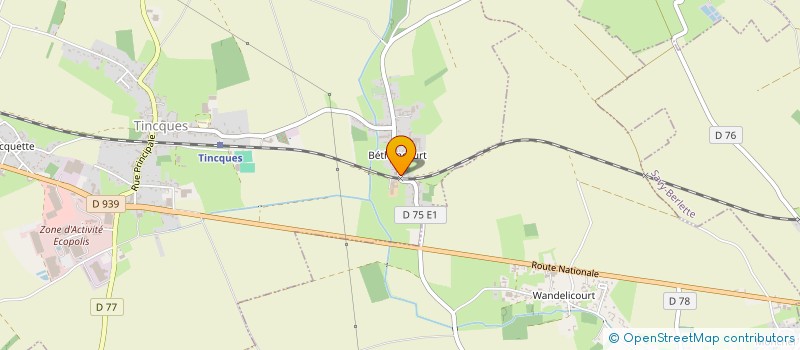 localisation de l'entreprise SCI RUE D IZEL  VILLERS-SIR-SIMON