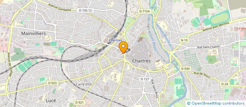 localisation de l'entreprise SCI RUE DANIELE CASANOVA à CHARTRES