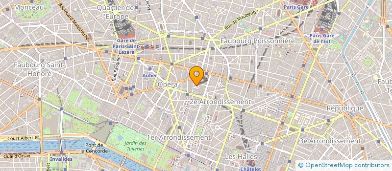 localisation de l'entreprise SCI RUE DANTON  PARIS