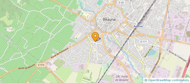 localisation de l'entreprise SCI RUE DE CLUNY à BEAUNE