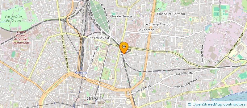 localisation de l'entreprise SCI RUE DE DOUAI  ORLEANS