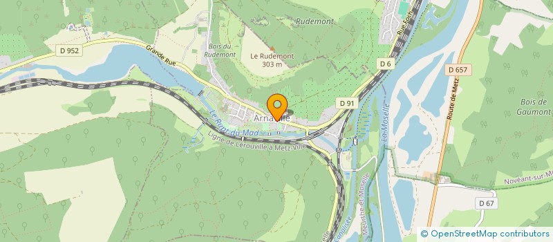 localisation de l'entreprise SCI RUE DE JOYEUSE  ARNAVILLE