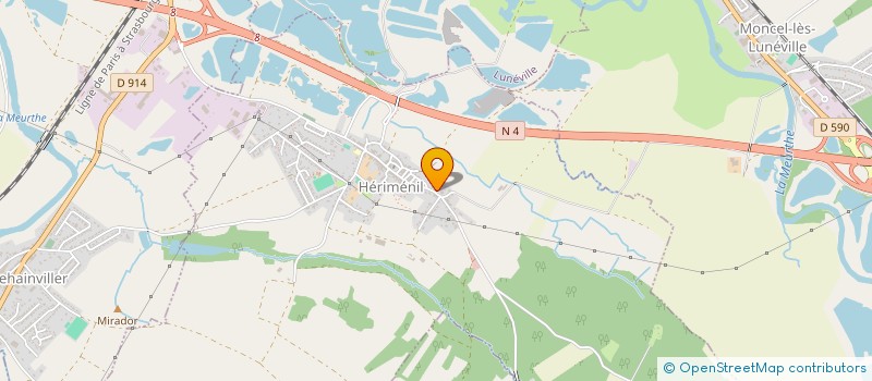 localisation de l'entreprise SCI RUE DE LA CHARITE  HERIMENIL