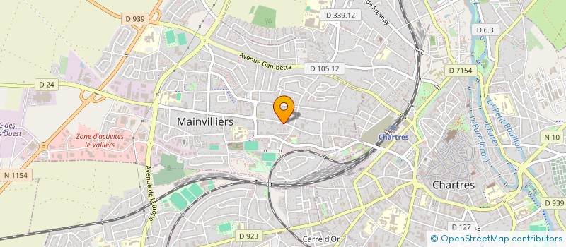 localisation de l'entreprise SCI RUE DE LA REPUBLIQUE à AMILLY