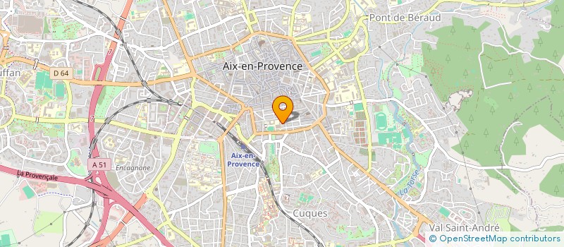 localisation de l'entreprise SCI RUE DE LA REPUBLIQUE à AIX-EN-PROVENCE
