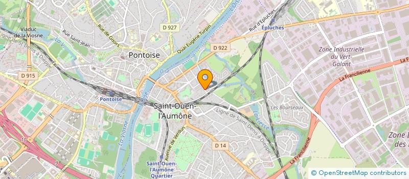 localisation de l'entreprise SCI RUE DE LA SAUSSAYE à SAINT-OUEN-L'AUMONE