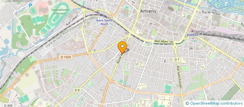 localisation de l'entreprise SCI RUE DE PARIS  AMIENS