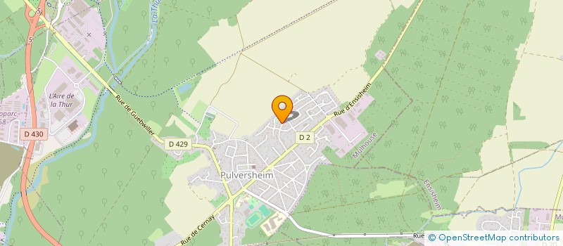 localisation de l'entreprise SCI RUE DE THANN N 6  PULVERSHEIM