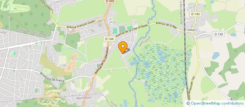 localisation de l'entreprise SCI RUE DE TREVISE à CUCQ