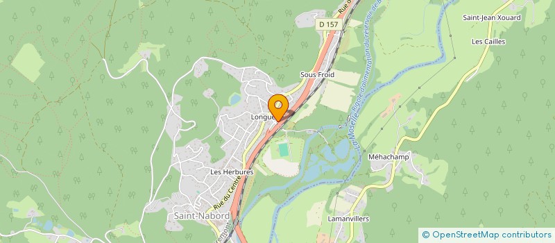 localisation de l'entreprise SCI RUE DE TURENNE  SAINT-NABORD