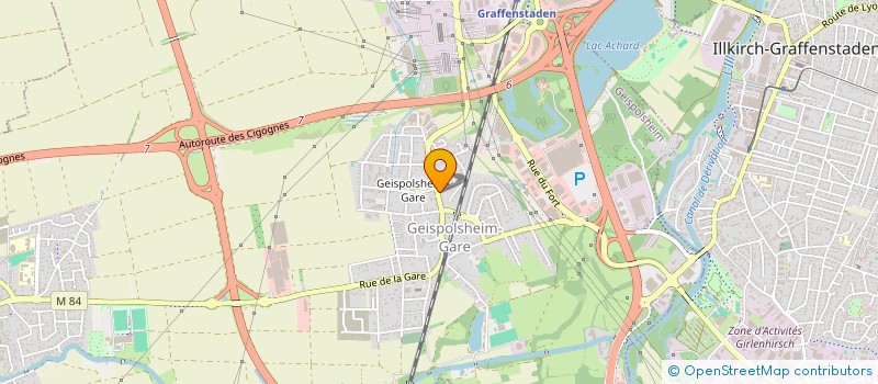 localisation de l'entreprise SCI RUE DE VERDUN  GEISPOLSHEIM