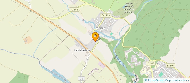 localisation de l'entreprise SCI RUE DE VERDUN  VAL DE BRIEY