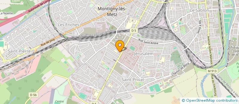 localisation de l'entreprise SCI RUE DES CARMES à MONTIGNY-LES-METZ