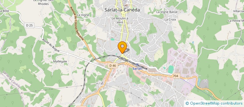 localisation de l'entreprise SCI RUE DES CONSULS à SARLAT-LA-CANEDA