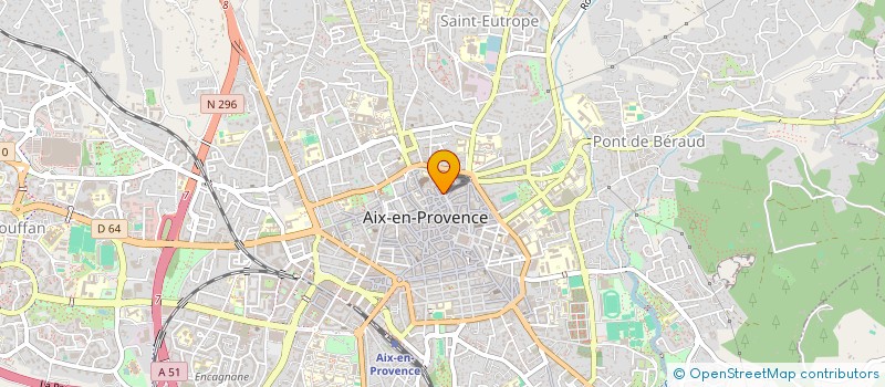 localisation de l'entreprise SCI RUE DES CORDELIERS à AIX-EN-PROVENCE