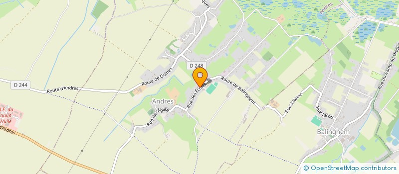 localisation de l'entreprise SCI RUE DES FLEURS  ANDRES