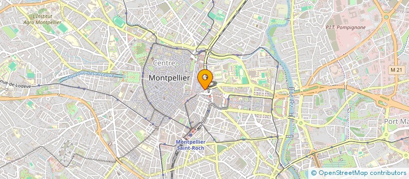 localisation de l'entreprise SCI RUE DES GOURS à MONTPELLIER