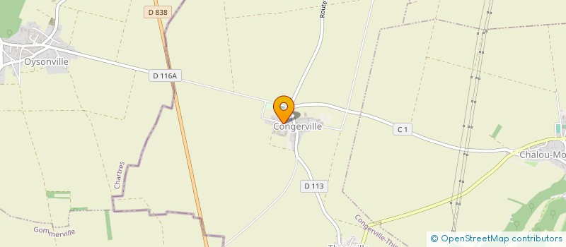 localisation de l'entreprise SCI RUE DES MUIDS  CONGERVILLE-THIONVILLE