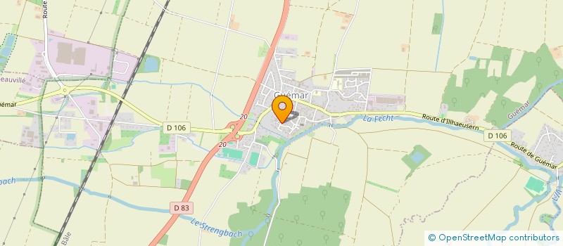 localisation de l'entreprise SCI RUE DES SEIGNEURS  GUEMAR