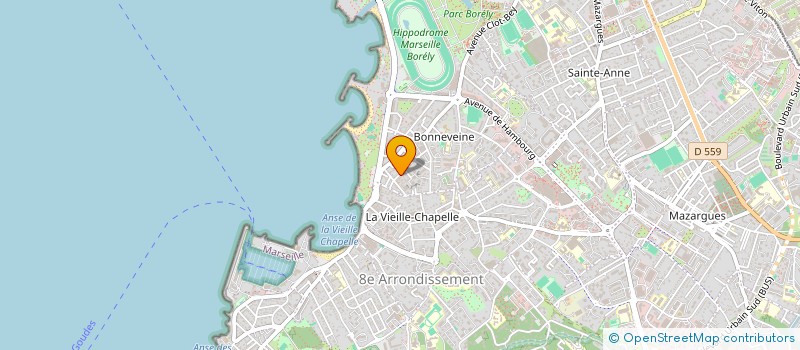 localisation de l'entreprise SCI RUE DES TOURNELLES à MARSEILLE